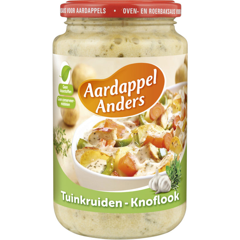 Aardappel anders tuinkruiden / knoflook - 390 ml