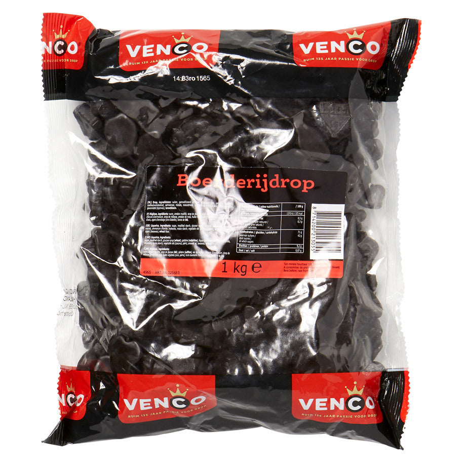 Boerderijdrop (hard zout) - 1 kilo
