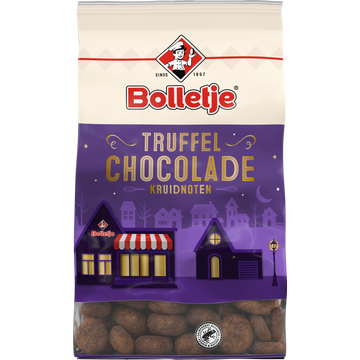 Bolletje kruidnoten truffel chocolade - 250 gram (houdbaarheidsdatum 01-03-2025)