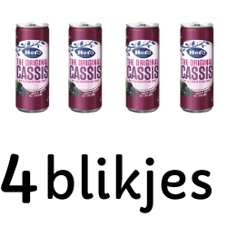 Hero cassis - 4 blikjes