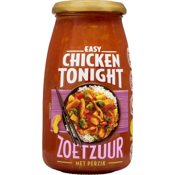 Chicken tonight zoet zuur met perzik - 525 gram
