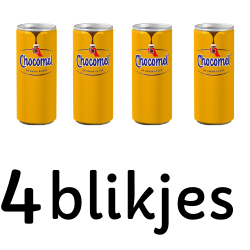 Chocomel - 4 blikjes