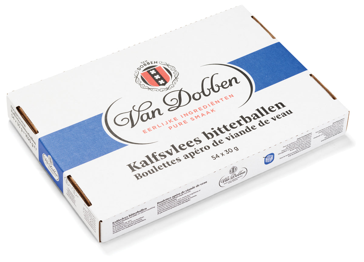 Van Dobben kalfsvleesbitterballen - 54 stuks