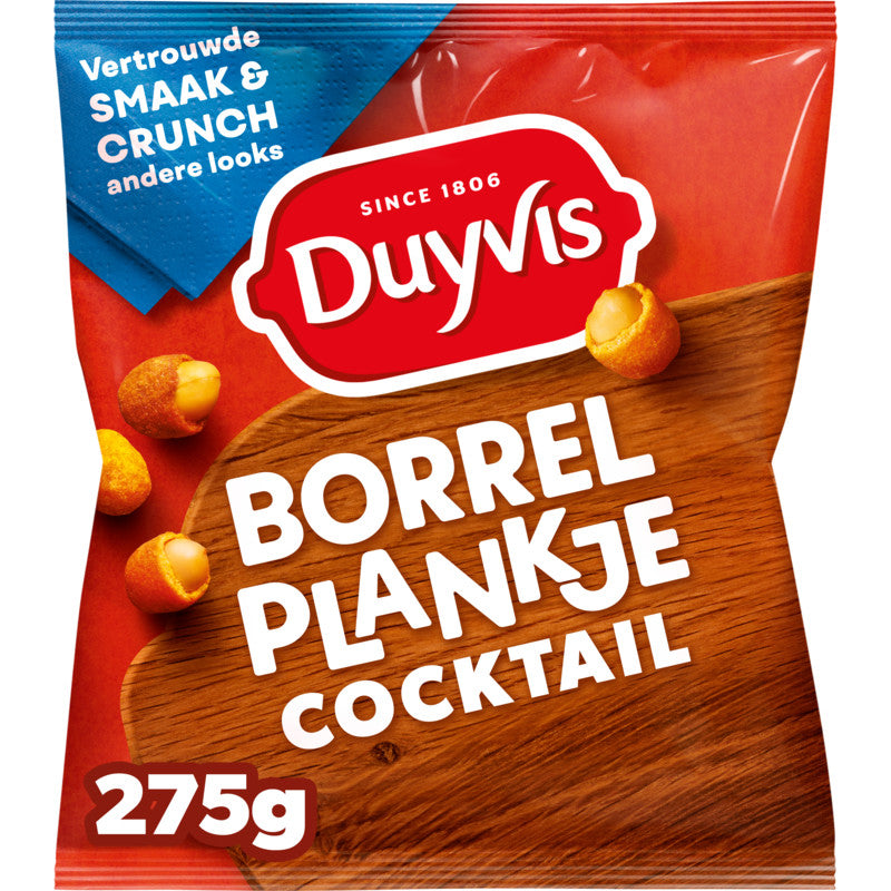 Duyvis borrelnootjes cocktail - 275 gram