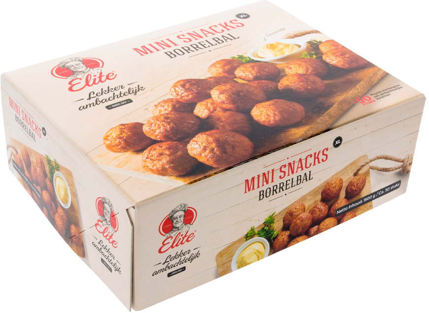 Elite borrelballen - 50 stuks