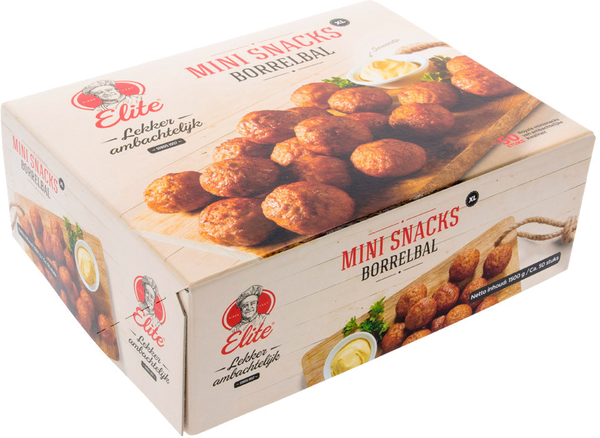 Elite borrelballen - 50 stuks