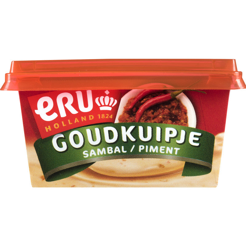 Eru goudkuipje smeerkaas sambal - 100 gram