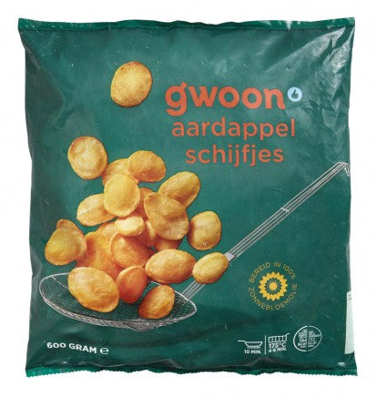Aardappelschijfjes (G‘woon) - 600 gram