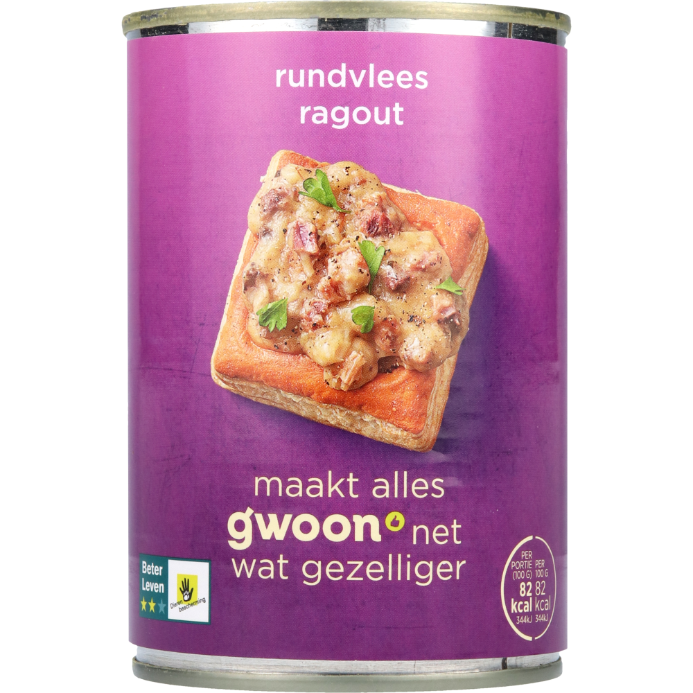Ragout rundvlees - 400 gram