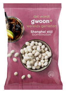 Shanghai stijl borrelnoten - 300 gram