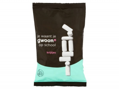 Witte krijtjes - 350 gram