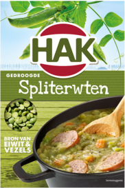 Gedroogde spliterwten - 500 gram