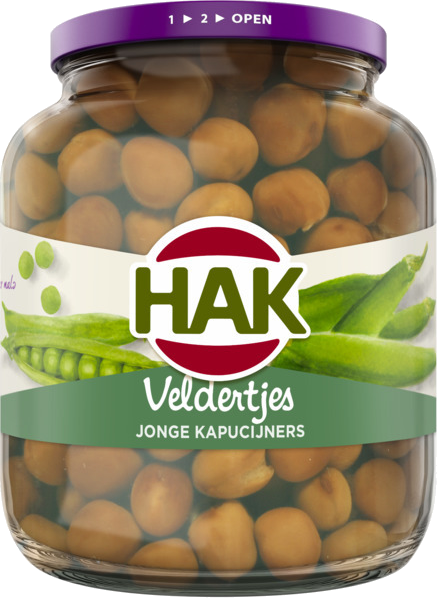 Veldertjes / jonge kapucijners - 685 gram