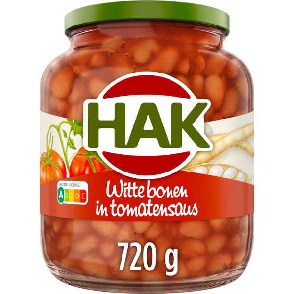 Hak witte bonen in tomatensaus - 720 gram