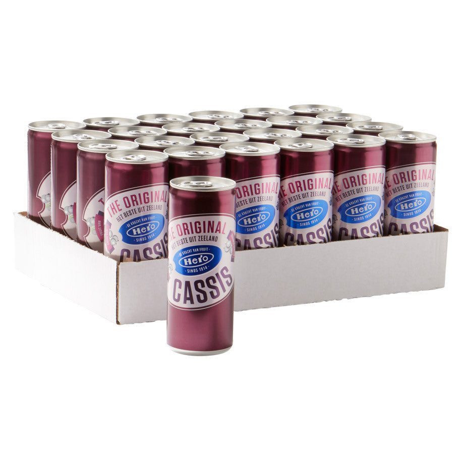 Hero cassis - 24 blikjes