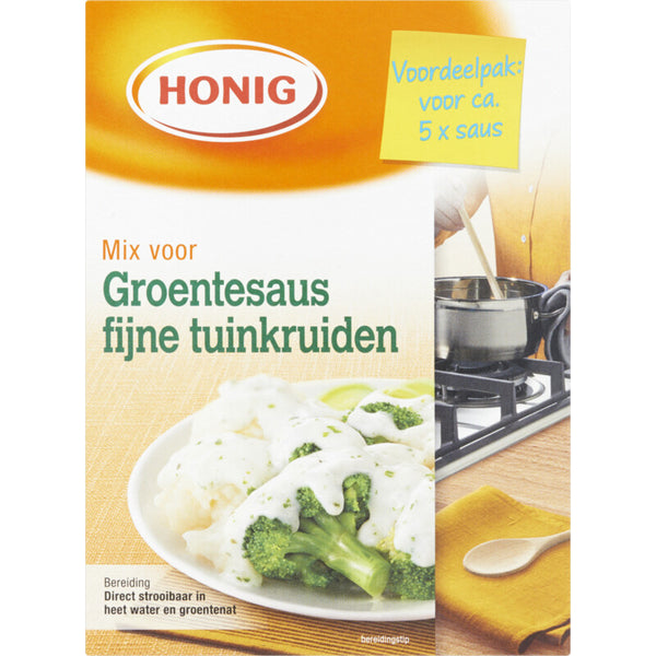 Honig mix voor groentesaus tuinkruiden - 150 gram