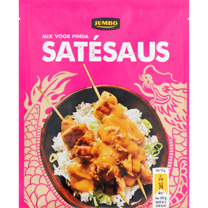Mix voor pinda satesaus - 68 gram