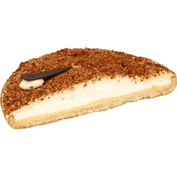 Vanille room vlaai - half