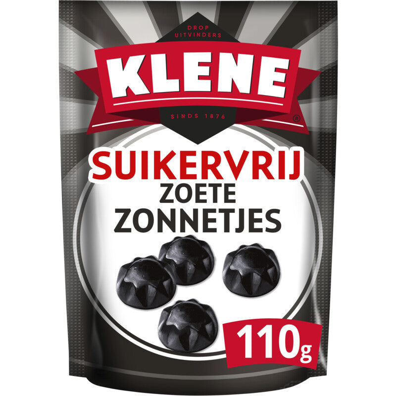 Klene suikervrij zoete zonnetjes - 110 gram