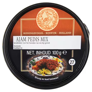 Koningsvogel ajam pedis mix - 100 gram