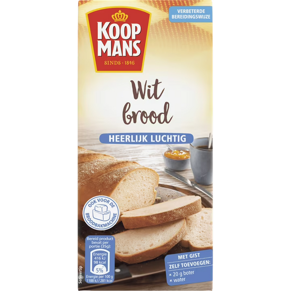 Koopmans mix voor wit brood