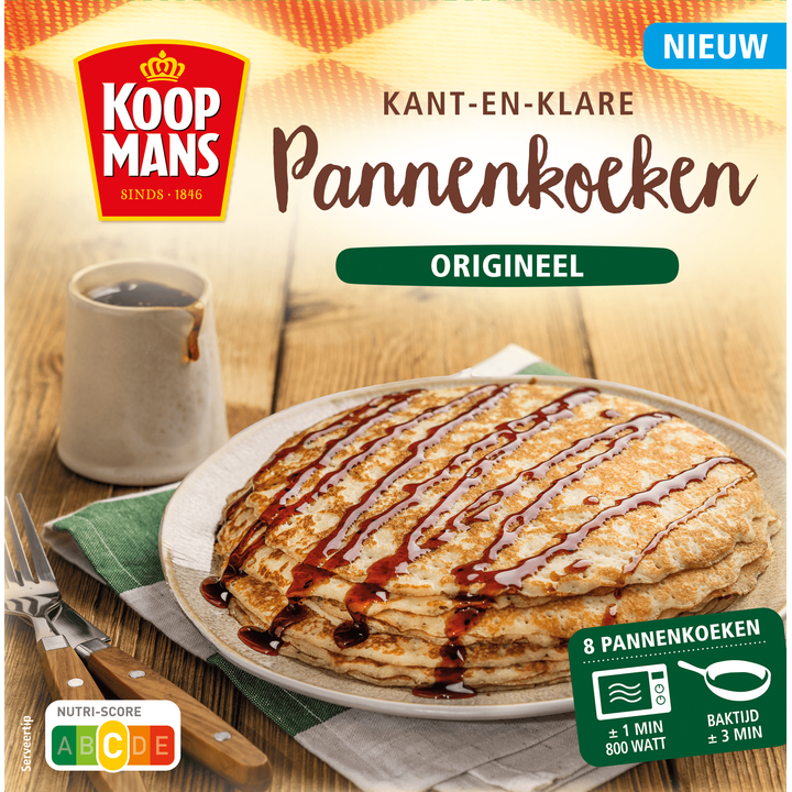 Koopmans pannenkoeken kant & klaar - 8 stuks