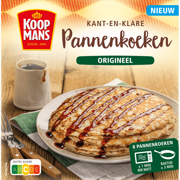 Koopmans pannenkoeken kant & klaar - 8 stuks