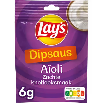 Lay's dipsaus aioli - 6 gram