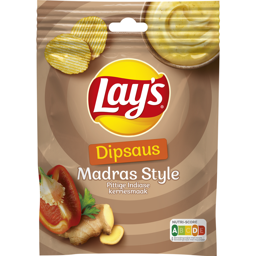 Lay's dipsaus madras style - 6 gram