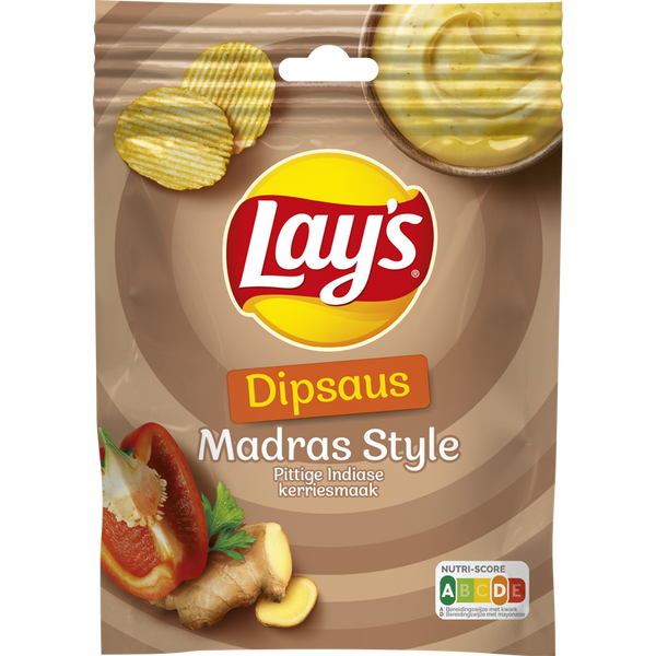 Lay's dipsaus madras style - 6 gram