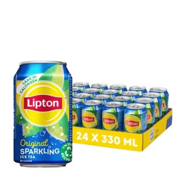 Lipton sparkling ice tea - 24 x 330 ml