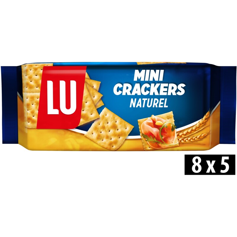 Lu mini crackers naturel - 250 gram