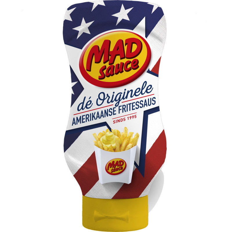 Mad sauce originele Amerikaanse fritessaus - 500 ml