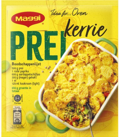 Maggi ovenschotel prei kerrie - 64 gram
