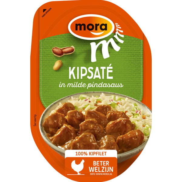 Mora kipsate in milde pindasaus - 160 gram