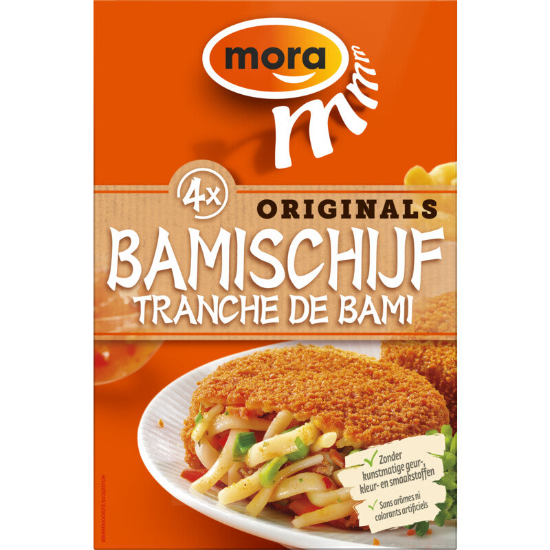 Mora originals bamischijf - 4 stuks