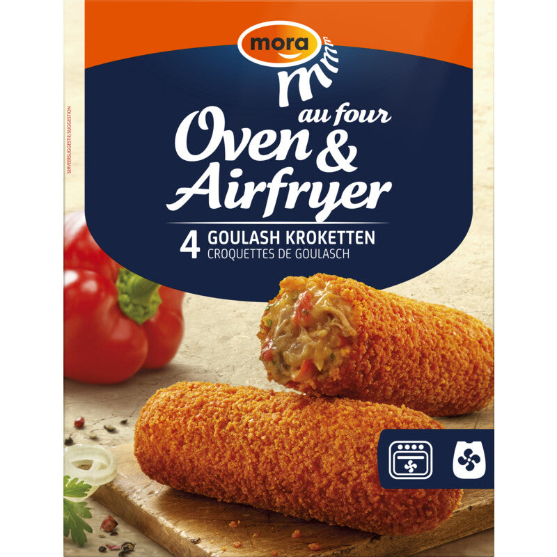 Oven / airfryer goulashkroket - 4 stuks
