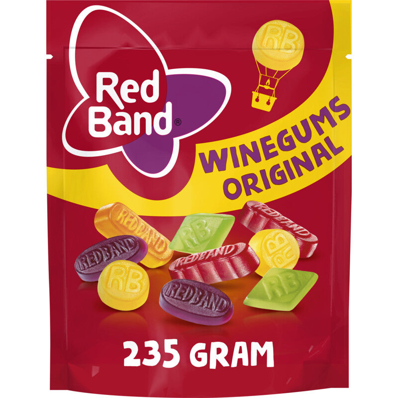 Red Band winegum mix - 245 gram