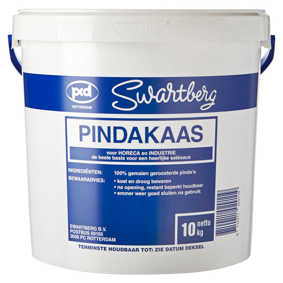 Swartberg pindakaas voor pindasaus - 10 kg