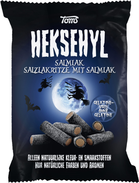 Toms Heksehyl Salmiakdrop / Heksendrop - 1 kilo