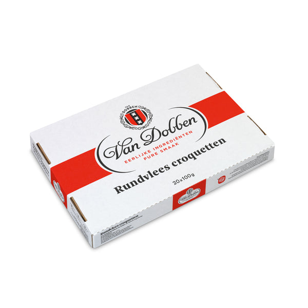Van Dobben rundvleescroquet - 20 stuks