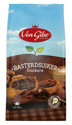 Donkere basterd suiker / bruine suiker - 600 gram