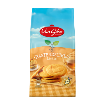 Lichte basterd suiker - 600 gram