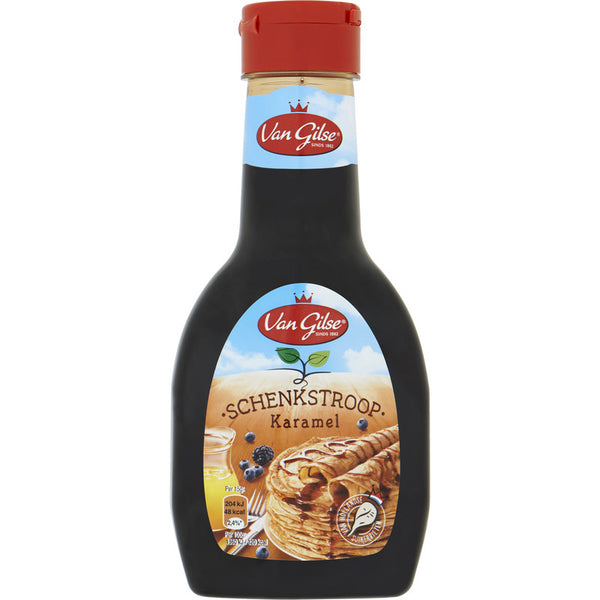 Van Gilse schenkstroop karamel - 600 gram