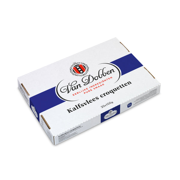 Van Dobben kalfsvleescroquet - 20 stuks