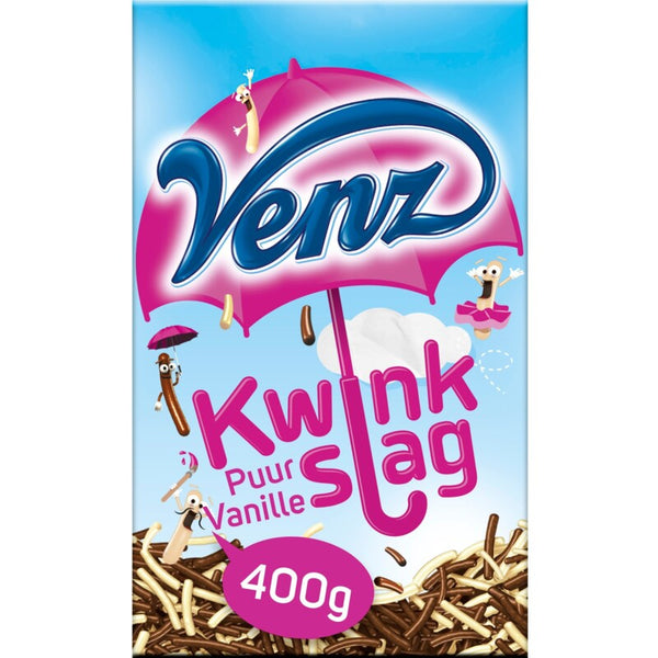 Venz Kwinkslag puur / vanille - 400 gram