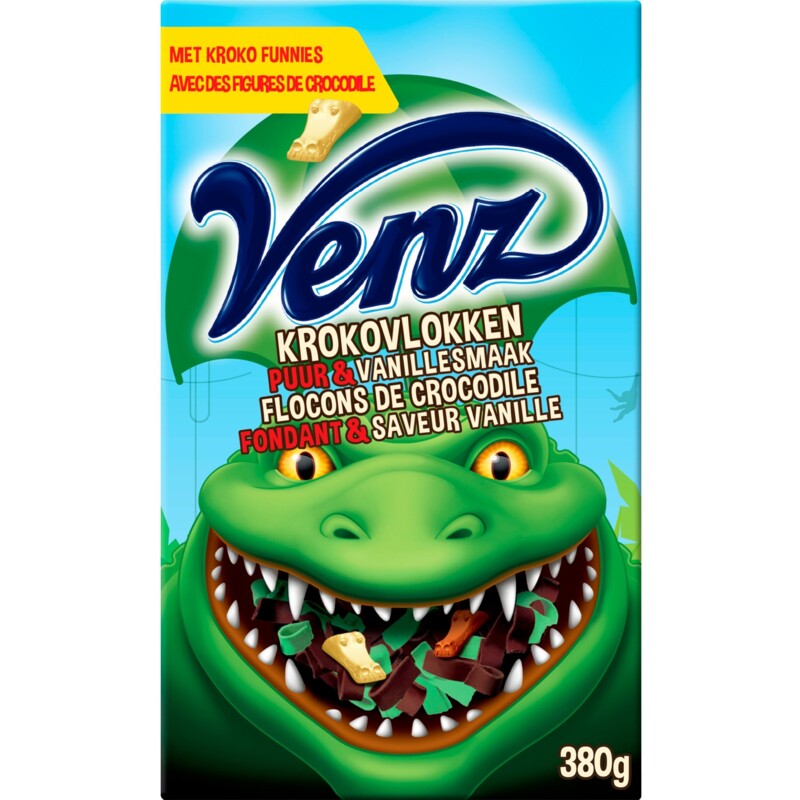 Venz Rimboe kroko vlokken puur / vanille - 200 gram