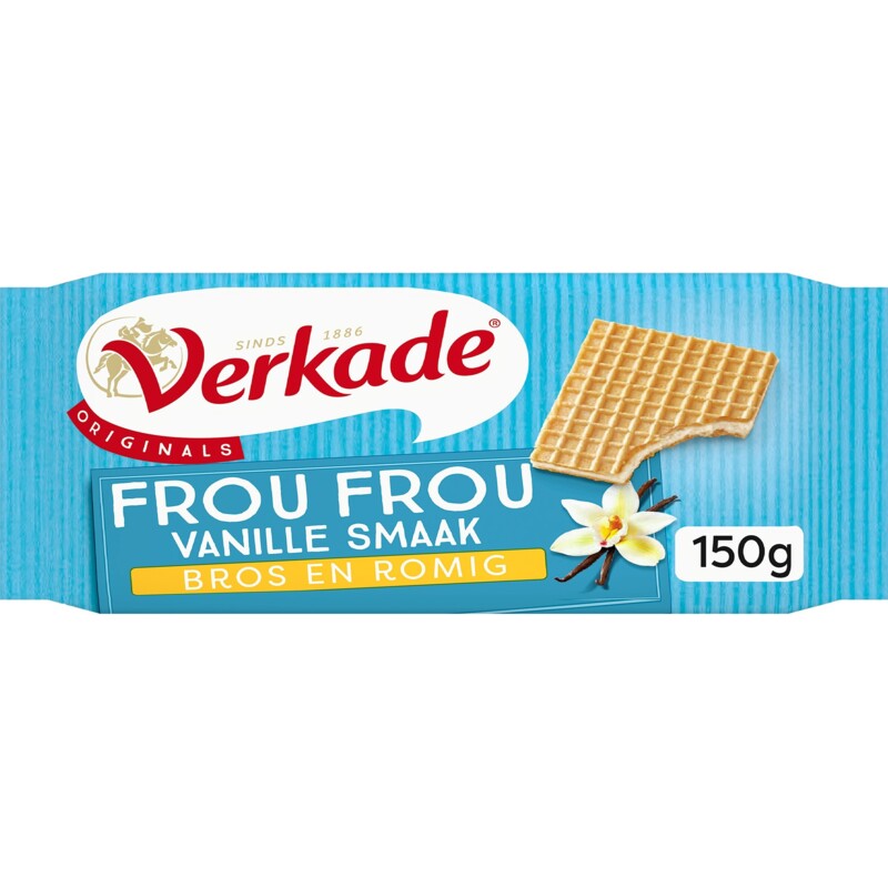 Verkade frou frou met vanillesmaak - 150 gram