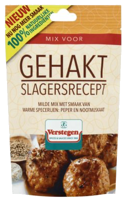 Verstegen gehaktkruiden slagersrecept - 40 gram