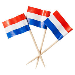 Vlagprikker Nederland - 500 stuks